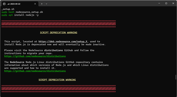 2023 11 30_NODE SCRIPT DEPRECATED