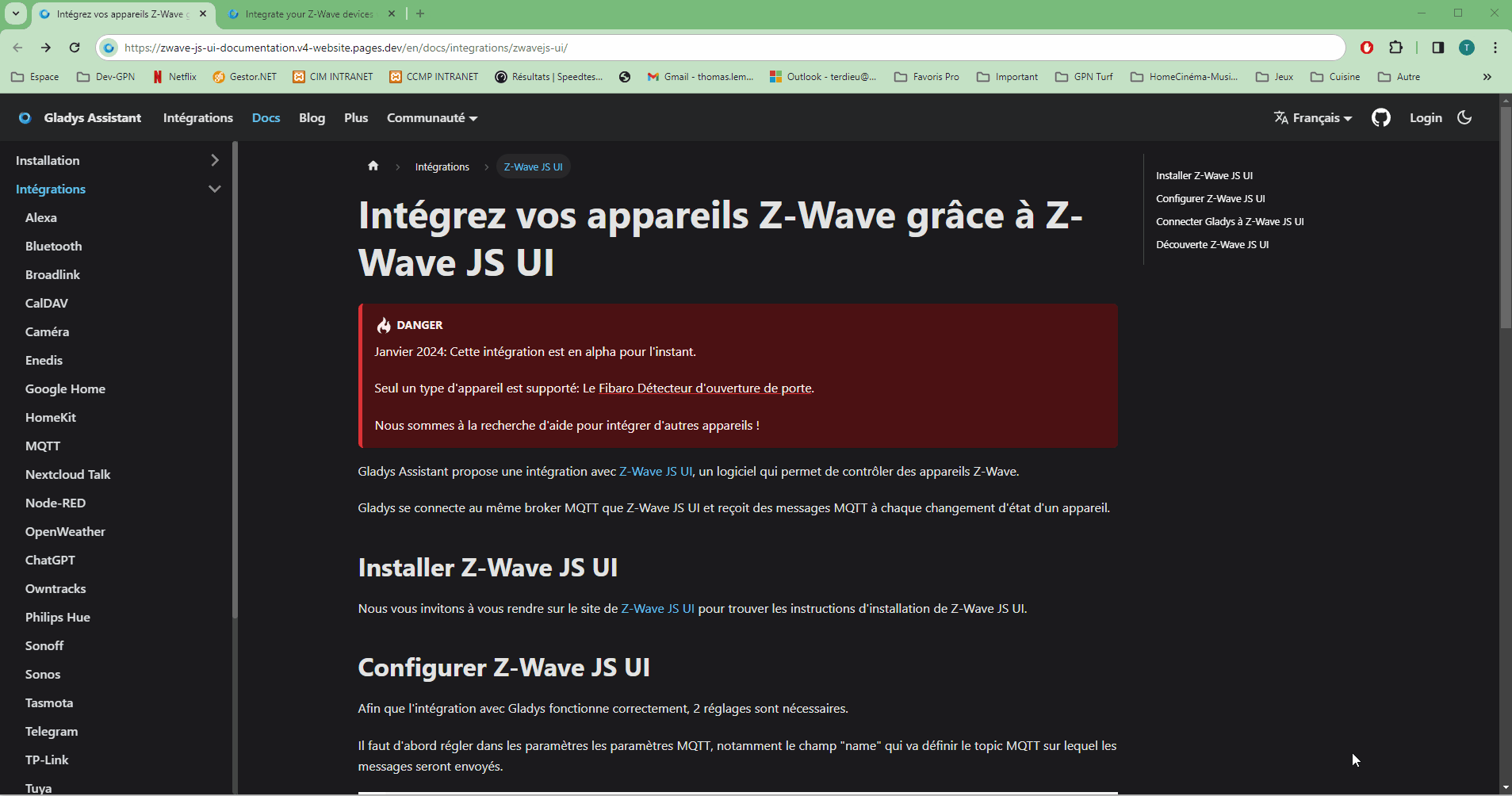 Test doc Z-Wave